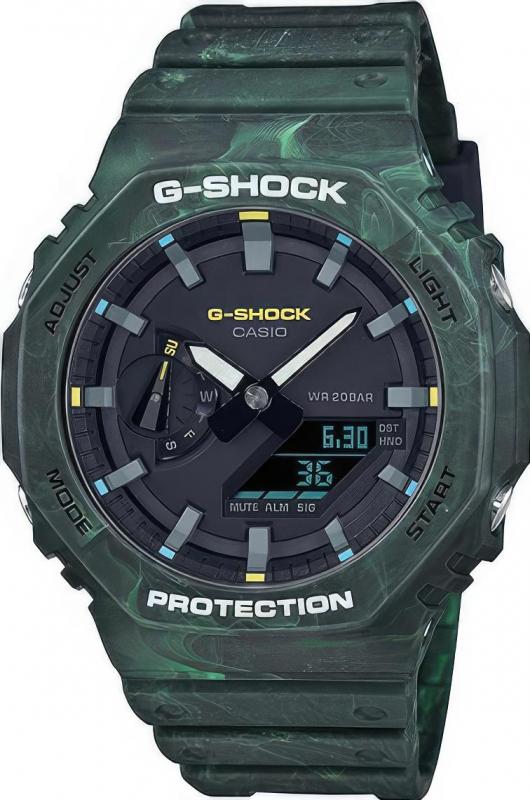 Наручные часы  Casio  G-Shock Casio GA-2100FR-3A (фото 1)