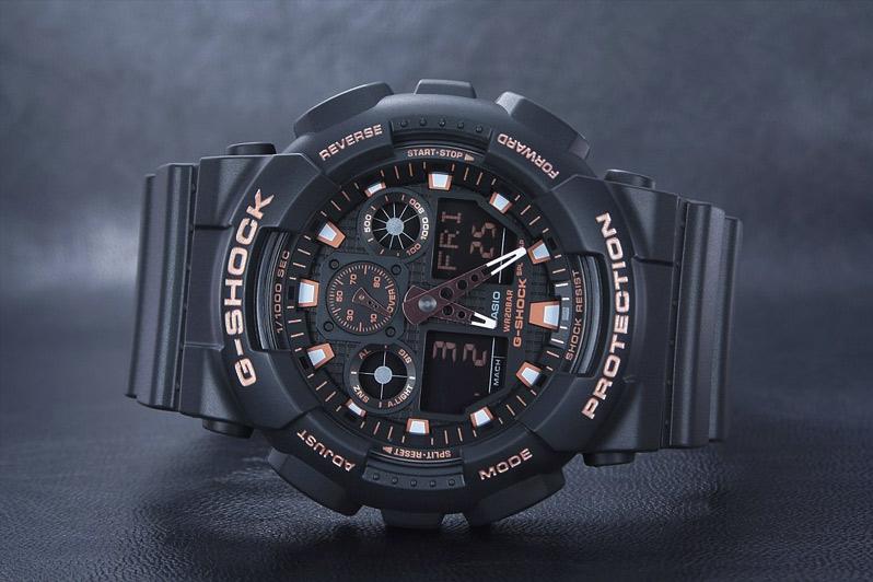 Наручные часы  Casio  G-Shock Casio GA-100GBX-1A4 (фото 2)