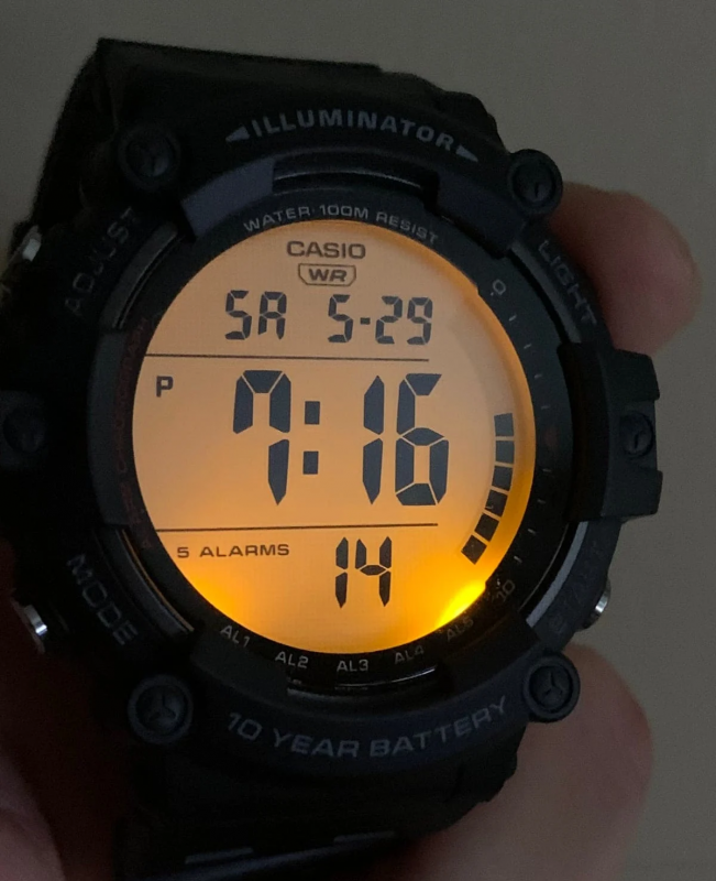 Наручные часы  Casio  Collection Casio AE-1500WHX-3A (фото 4)