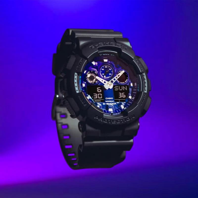 Наручные часы  Casio  G-Shock Casio GA-100FL-1A (фото 2)