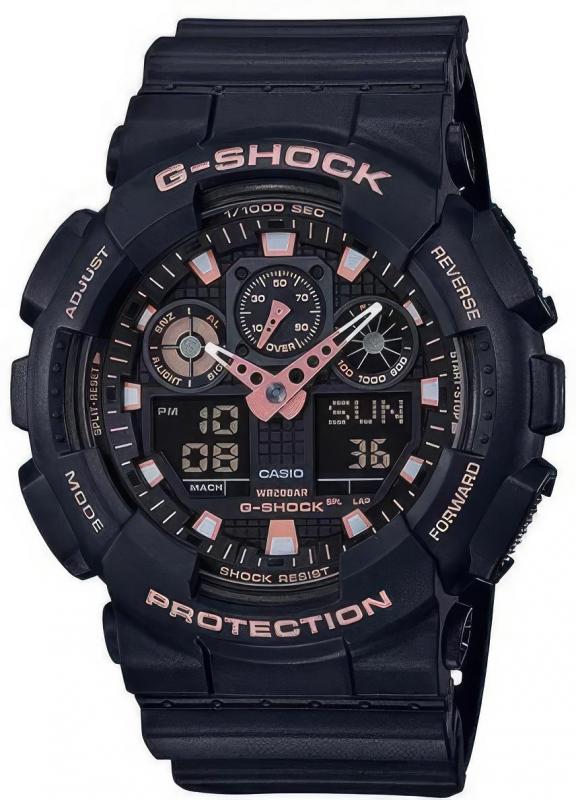 Наручные часы  Casio  G-Shock Casio GA-100GBX-1A4 (фото 1)