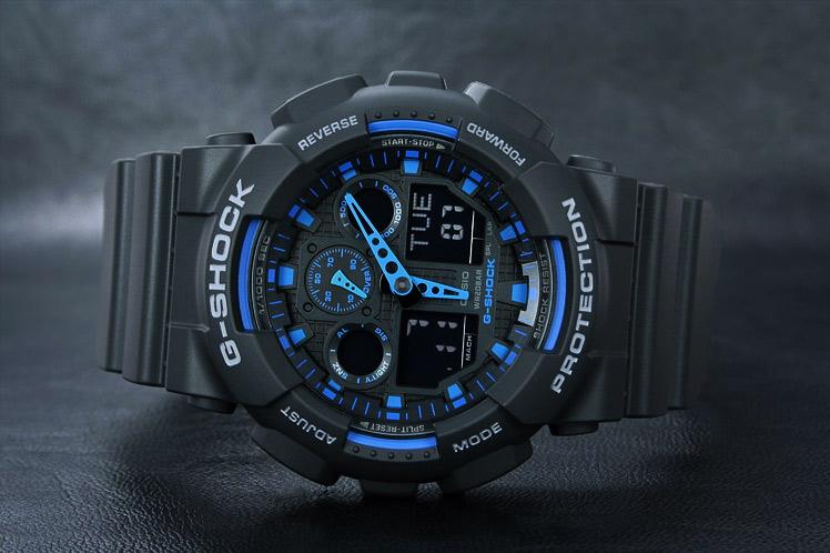 Наручные часы  Casio  G-Shock Casio GA-100-1A2 (фото 2)