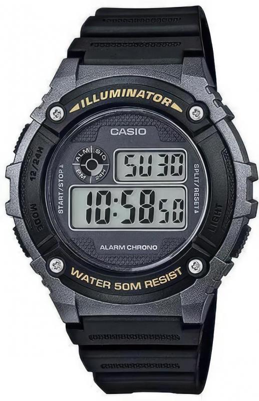 Наручные часы  Casio  Collection Casio W-216H-1B (фото 1)