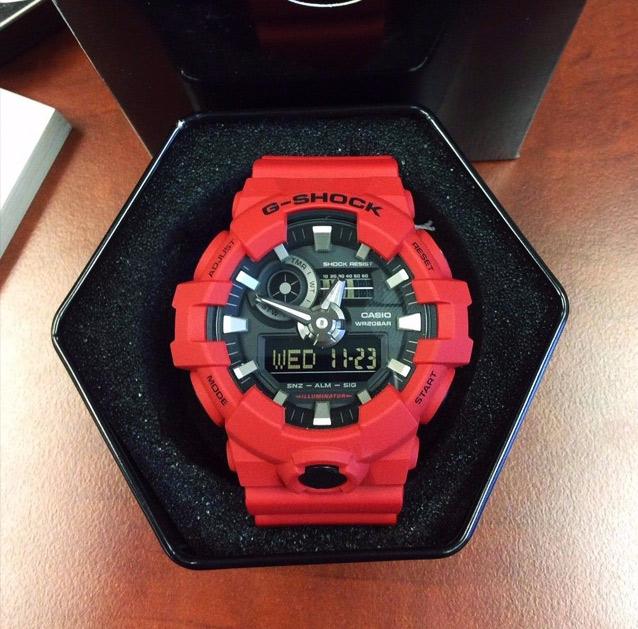 Наручные часы  Casio  G-Shock Casio GA-700-4A (фото 11)