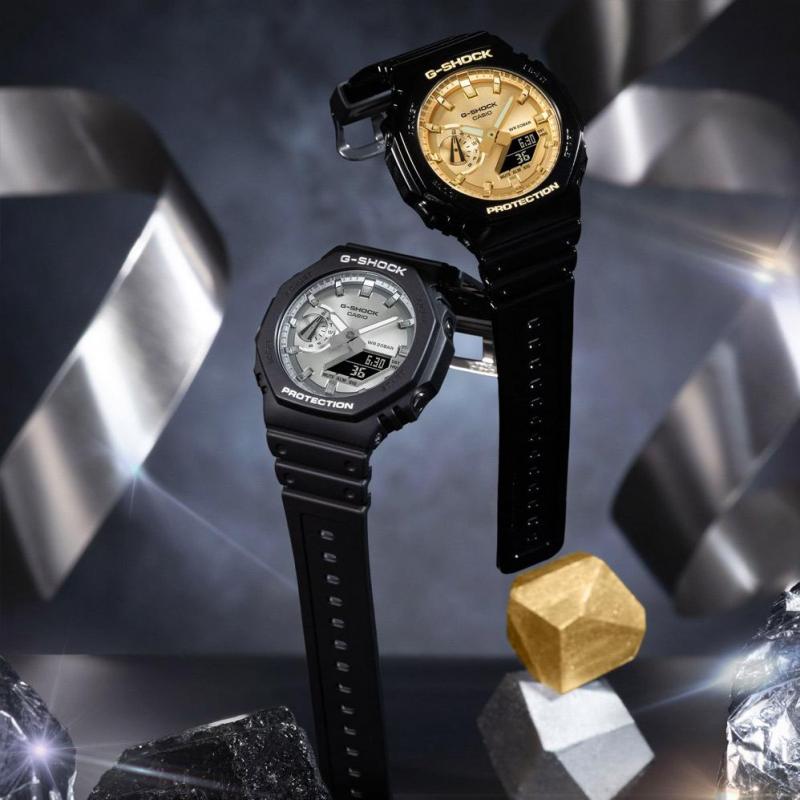 Наручные часы  Casio  G-Shock Casio GA-2100SB-1A (фото 5)