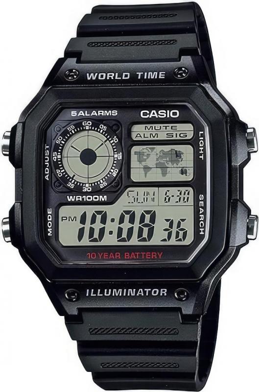 Наручные часы  Casio  Collection Casio AE-1200WH-1A (фото 1)