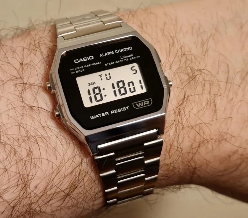 Наручные часы  Casio  Vintage Casio A-158WEA-1E (фото 6)