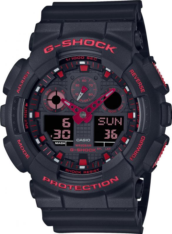 Наручные часы  Casio  G-Shock Casio GA-100BNR-1A (фото 1)