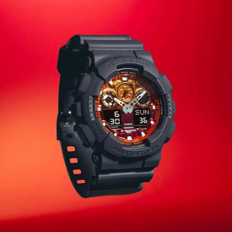 Наручные часы  Casio  G-Shock Casio GA-100FL-8A (фото 2)