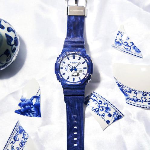 Наручные часы  Casio  G-Shock Casio GA-2100BWP-2A (фото 4)