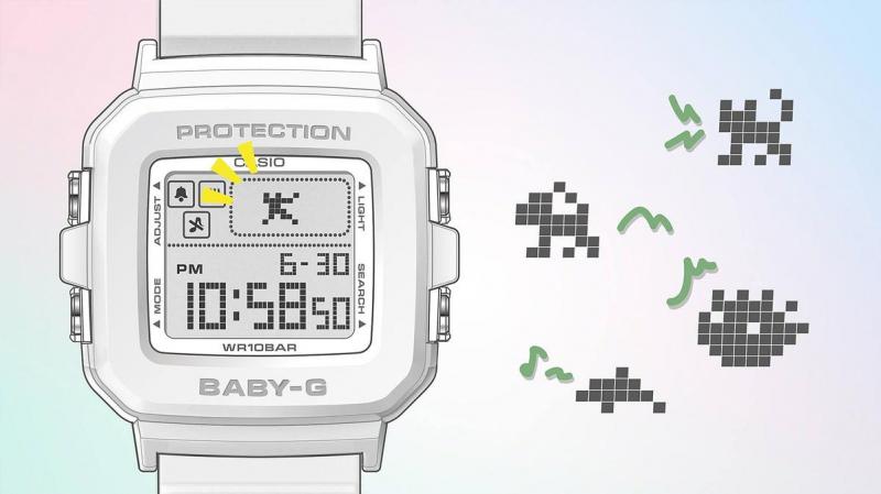 Наручные часы  Casio  Baby-G Casio BGD-10L-7E (фото 8)