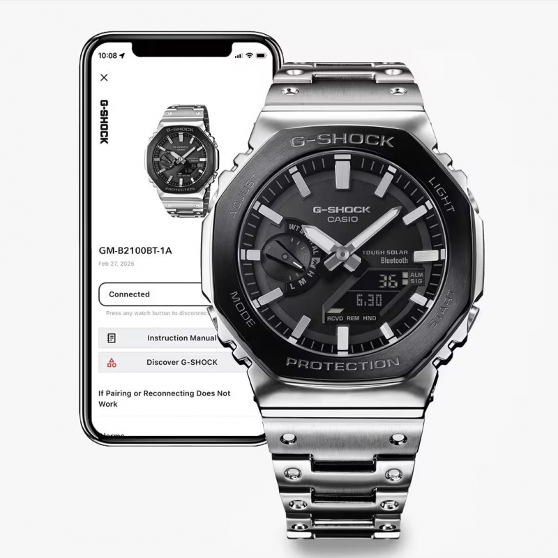 Наручные часы  Casio  G-Shock Casio GM-B2100BT-1A (фото 2)