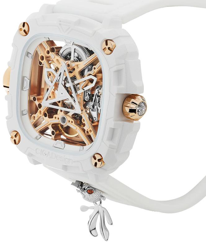 Наручные часы  CIGA Design  Series X Koi Fish CIGA Design X051-WR01-5WH (фото 2)