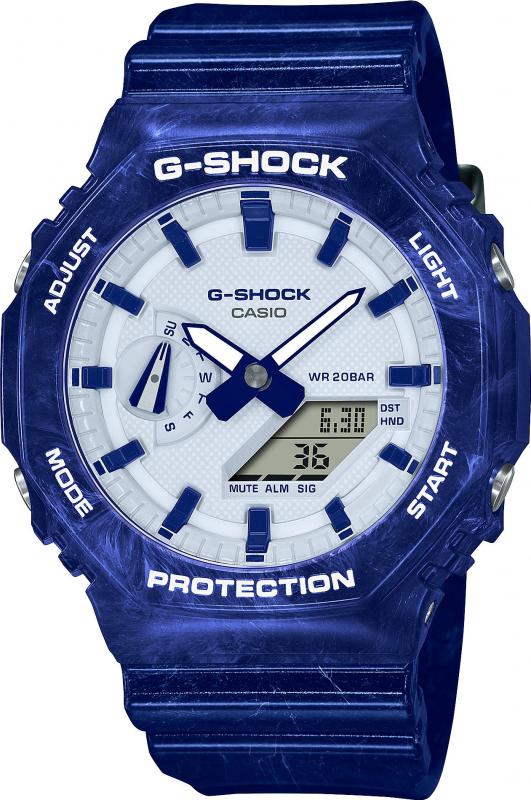 Наручные часы  Casio  G-Shock Casio GA-2100BWP-2A (фото 1)