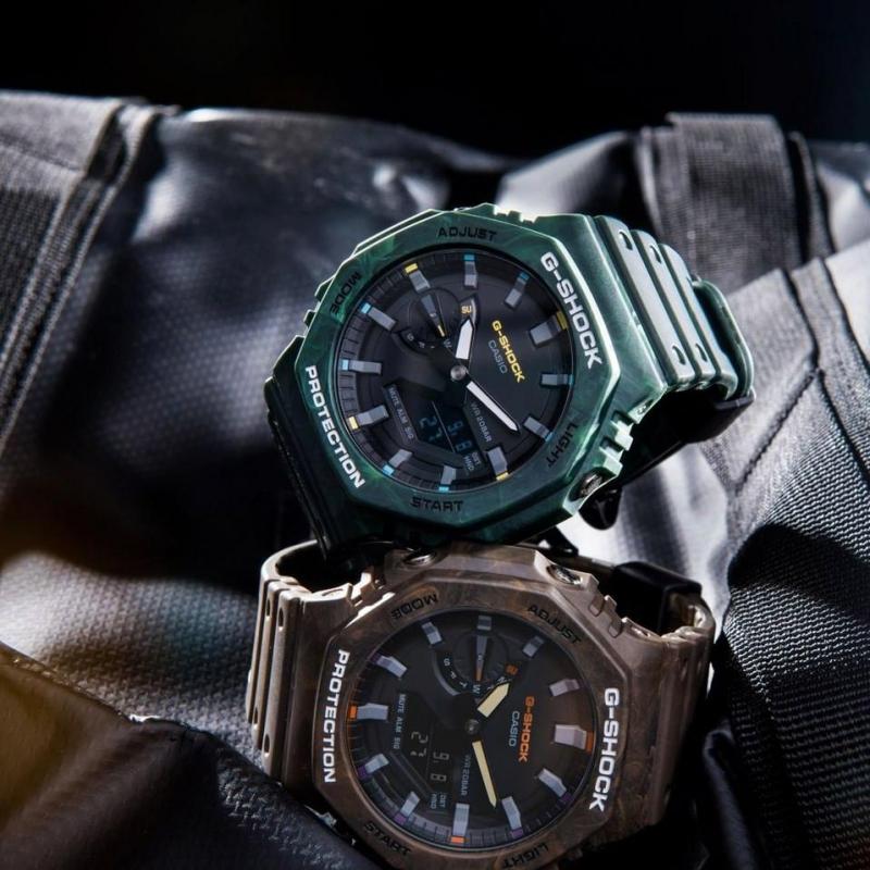 Наручные часы  Casio  G-Shock Casio GA-2100FR-3A (фото 2)