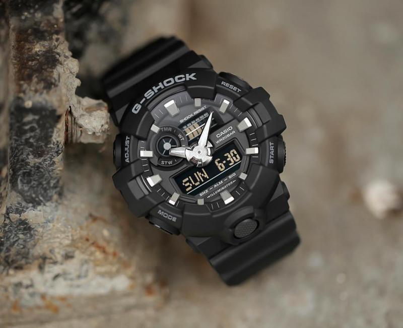 Наручные часы  Casio  G-Shock Casio GA-700-1B (фото 5)