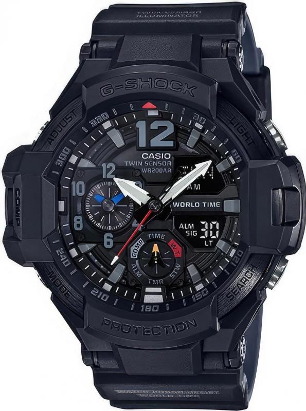 Наручные часы  Casio  G-Shock Casio GA-1100-1A1 (фото 1)