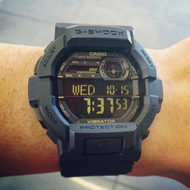 Наручные часы  Casio  G-Shock Casio GD-350-1B (фото 5)