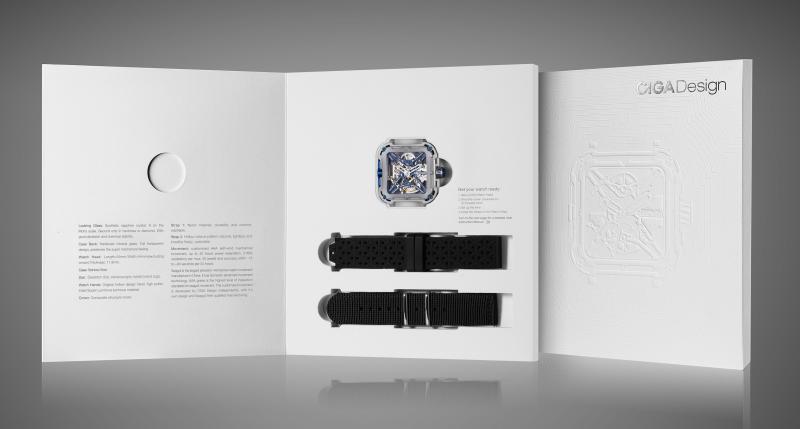 Наручные часы  CIGA Design  Series X Gorilla CIGA Design X021-TIBU-W25BK (фото 8)