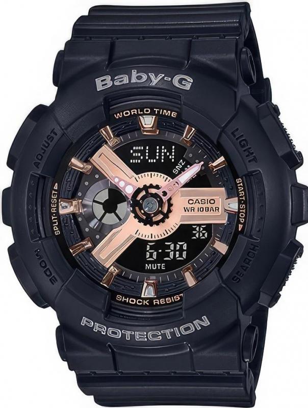 Наручные часы  Casio  Baby-G Casio BA-110RG-1A (фото 1)