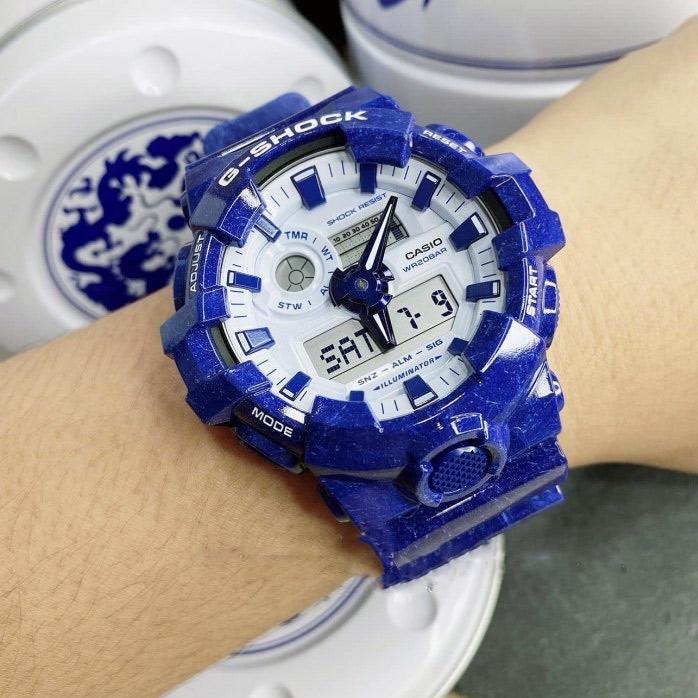 Наручные часы  Casio  G-Shock Casio GA-700BWP-2A (фото 5)