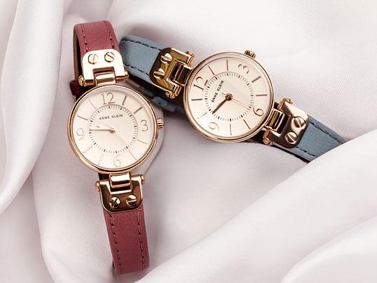 Наручные часы  Anne Klein  Leather Anne Klein 9442RGMV (фото 4)